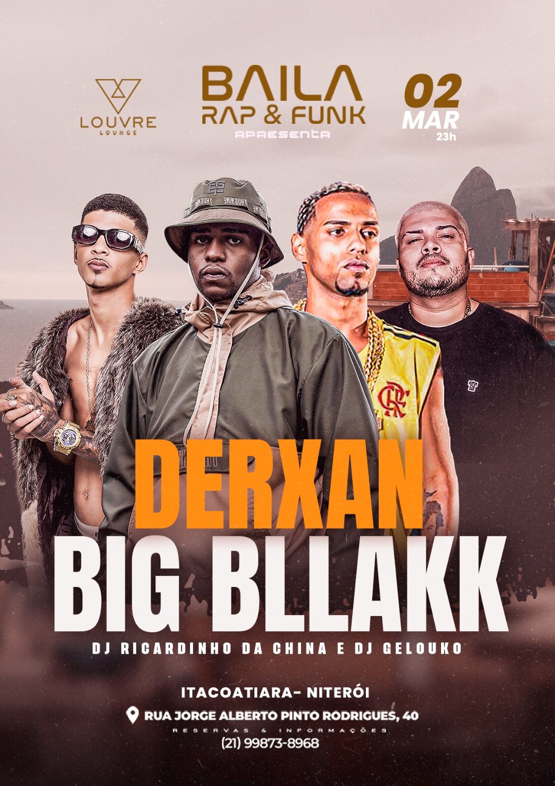 Meep Tickets - BAILA RAP&funk com DERXAN E BIG BLLAKK